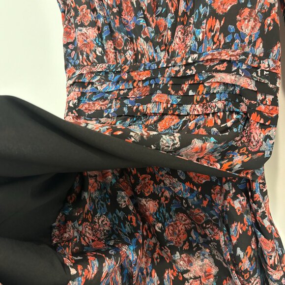 IRO Silk Faux Wrap Dress (Sz 40) - Picture 8 of 8